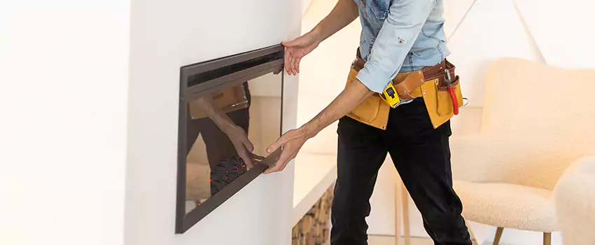 Metal Fireplace Installation in Smyrna, Georgia