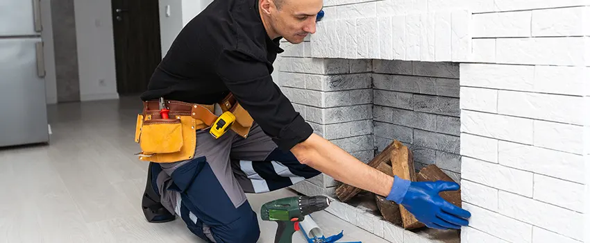 Fireplace Damaged Damper Frame Repair Services in Smyrna, Georgia
