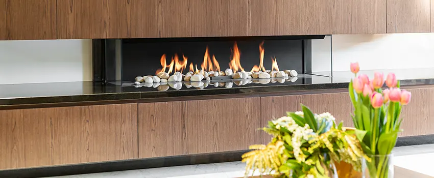 Double-height Fireplace Design Refurbishment in Smyrna, Georgia