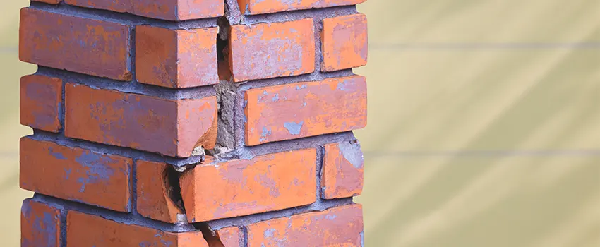 Repairing Cracked Porcelain Tiles for Fireplace in Smyrna, GA